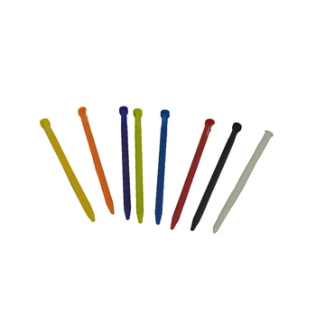 7 adet Çok Renkli Plastik dokunmatik ekran kalemi Stylus Taşınabilir Dokunmatik kalem Seti Yeni 3 D S