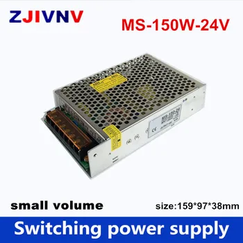 150 W 24 V 6.5 A Mini boyutu LED Anahtarlama Güç Kaynağı ac-dc trafo 220 V 24 v tek çıkış smps24vdc (MODEL: MS-150-24)