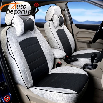 AutoDecorun Özel Fit Kapakları Koltuk Ford Escape Kuga 2008 İçin klozet kapağı Arabalar için Yastık Destekler İç Aksesuarları Styling