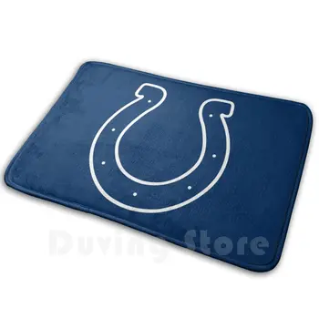 Colts - Indianapolis Yumuşak Kaymaz Mat Halı Halı Yastık Logosu