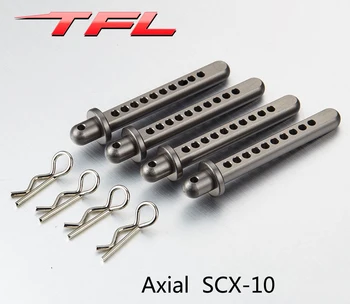 TFL RC Araba aksesuarları 1/10 EKSENEL SCX10 Kaya Paletli Metal Gövde Sonrası Parçaları DIY Yükseltilmiş TH01774-SMT6