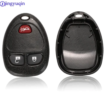 jingyuqin 3 Düğmeler Araba Anahtarı Kabuk Kapak Fob Giriş Anahtarsız İçin Buick Gmc Chevrolet Enclave 2009-2014 Uzaktan Ouc60270G