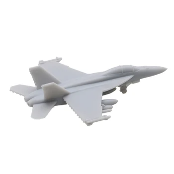 5 ADET 3D Baskılı UV İyileştirilebilir Reçine ABD F-18F Süper Hornet Taşıyıcı kaynaklı Uçak 1/2000 1/700 1/350 Ölçekli Avcı Modeli DIY Parçaları