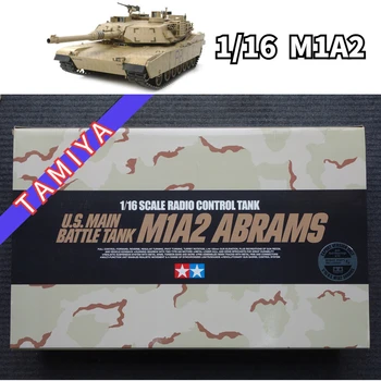 Tamiya RC Tankı 1/16 Amerikan M1A2 Abrams Ana Muharebe oyuncak tank RC Paletli Şasi Kiti Modeli 56041