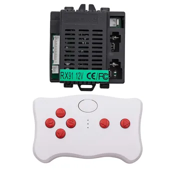 12 V RX91 FCC CE Belgelendirme çocuk Elektrikli Oyuncak Araba Uzaktan Kumanda, denetleyici Pürüzsüz Başlangıç Fonksiyonu ile 2.4 G Bluetooth