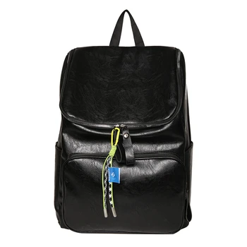 Moda avant-garde unisex sırt çantası büyük seyahat çantası moda gençlik akademisi sırt çantası su geçirmez deri PU ışık sırt çantası