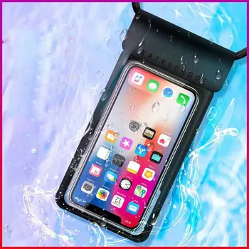 Evrensel Su Geçirmez telefon kılıfı Yüzme Çantaları INOI kPhone 7i 6i Irbis SP494 SP Kapak Su Geçirmez Kılıfı Sualtı selfi çantası