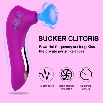 Vajina Emme Titreşim Klitoris Enayi Vibratör Kadın Klitoris Vakum Stimülatörü Yetişkinler için Seks Oyuncakları 18 Masturbator kadın Oyuncakları