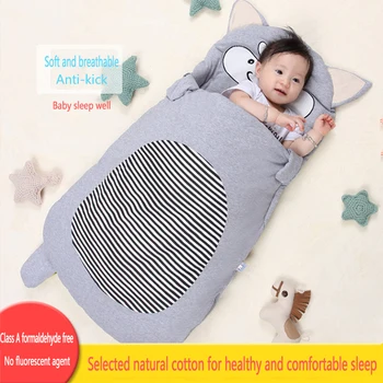 Yenidoğan Bebek Kız Erkek Kış Polar Sıcak Uyku Tulumu Pamuk Saf Renk Kundak Katı Pijama Bebek Arabası Uyku Tulumu