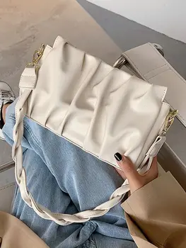 2022 Yeni Trend kadın askılı omuz çantası Moda Tüm Maç Kat Küçük Kare Paketi Kore Versiyonu Basit Crossbody Koltukaltı Çanta