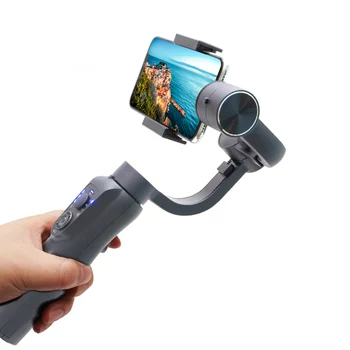 Fabrika Doğrudan OEM S5B Gimbal Sabitleyici Tripod Selfie Sopa 3 Eksen Gimbal El Bluphone Sabitleyici Tiktok Canlı Vlog