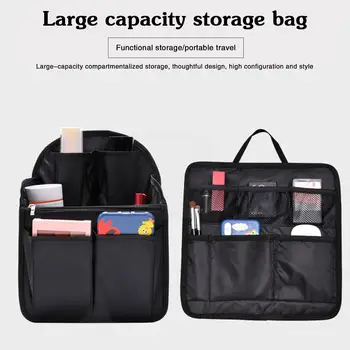 Sırt çantası Astar seyahat el çantası Organizatör Ekle Çanta Seyahat Bölmesi saklama çantası Sıralama Paketi Aksesuarları Bitirme L1Q8