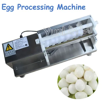 Elektrikli Yüksek Verimli Yumurta işleme makinesi Ev Bıldırcın Yumurtası Soyma Makinesi Hulling Makinesi YSACDP-1300