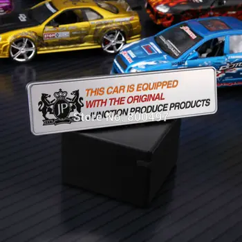 Yeni 3D Araba Trunk Rozeti Amblemi JP Bağlantı Üretmek Etiket Aksesuarları Yapışkanlı Motokros Logosu Araba Styling Rozet Çıkartması