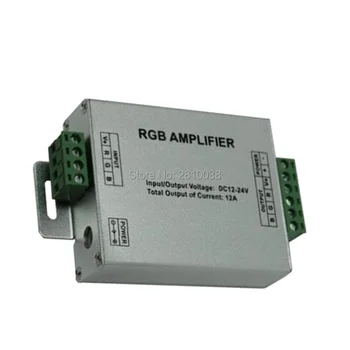 2 adet / grup DC 12-24V RGB röle amplifikatör Ortak anot 3H tam renkli led röle büyüteç led şerit işık için