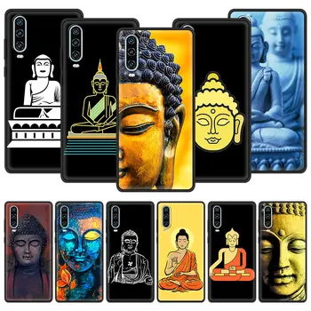 Mandala Çakra Gautama Buda telefon kılıfı İçin Huawei P30 Lite P50 Pro P20 P40 Lite E P Akıllı Z 2021 Y6 Y7 Y9 2019 Y6p Y9s Kapak