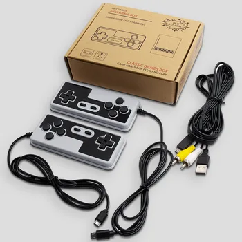 8 Bit Retro TV Video Oyun Konsolu Kablolu Denetleyici ile dahili 342 Klasik Oyunlar Taşınabilir Oyun Oyuncu için NES Hediye Çocuklar İçin