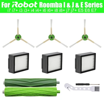 Yedek Parçalar İrobot Roomba İ7 İ3 İ4 İ6 İ8 J7 E5 E6 E7 robotlu süpürge HEPA Filtre Ana Yan Fırça