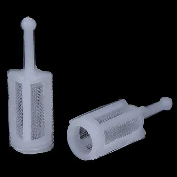 10 Adet Plastik Yerçekimi Tipi Püskürtme Tabancası Püskürtme Filtresi Pot Çapı 11mm Uzunluk 36mm