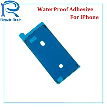 50 adet/grup Su Geçirmez Yapıştırıcı Sticker iphone 6 S 7 7G Artı 6 Splus 3 M Önceden Kesilmiş Tutkal Ön Konut Ekran LCD Çerçeve Bant Onarım