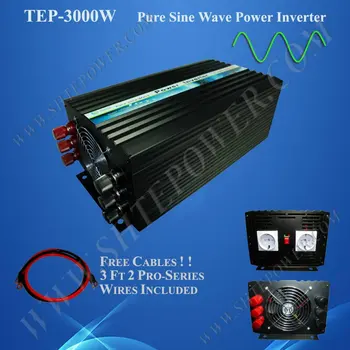 48 V 100 V 3000 w Gerçek sinüs dalga invertör / güç inverteri / güneş invertör