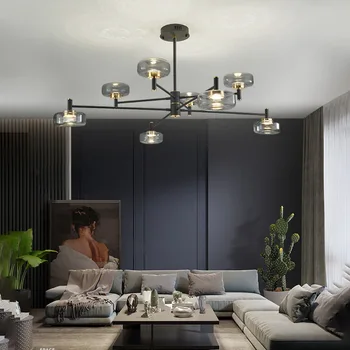Iskandinav tarzı lambalar ve fenerler yatak odası dekorasyon basit modern oturma yemek odası lamba 2021 yeni avize iç mekan aydınlatması