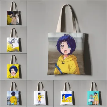 Japon animesi WONDER YUMURTA ÖNCELİKLİ Ohto Ai omuzdan askili çanta Cosplay postacı çantası Erkek Kız Öğrenci Çanta Günlük Seyahat saklama çantası