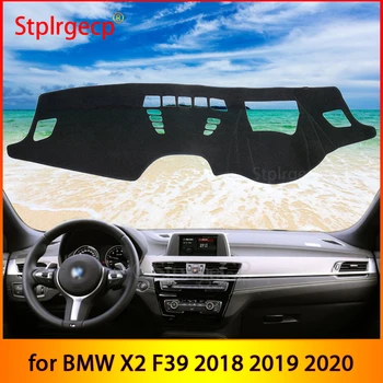 BMW için X2 F39 2018 2019 2020 HUD Kaymaz Mat Dashboard Kapak Pad Güneşlik Dashmat Araba Aksesuarları Styling Kapakları